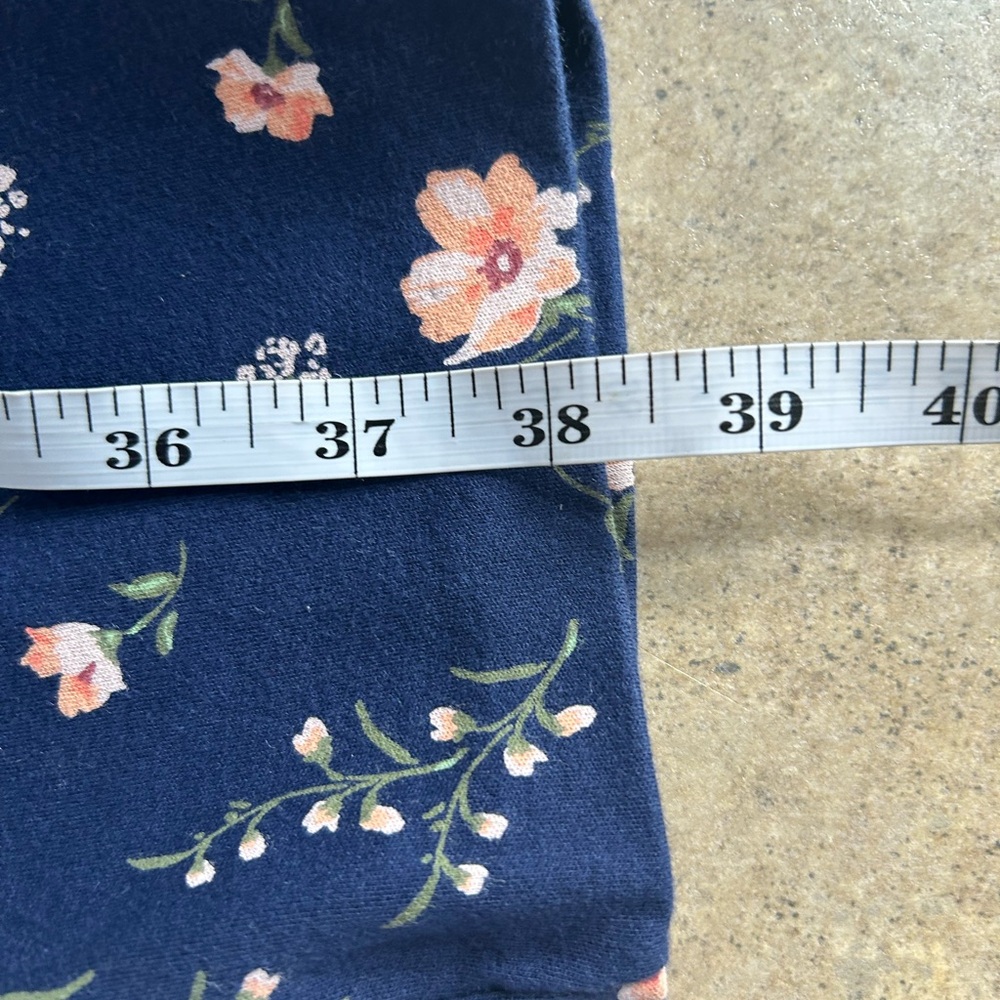 Old Navy Dress - Blue floral sheath Dress - sleeveless, women’s L Tall - Picture 9 of 9